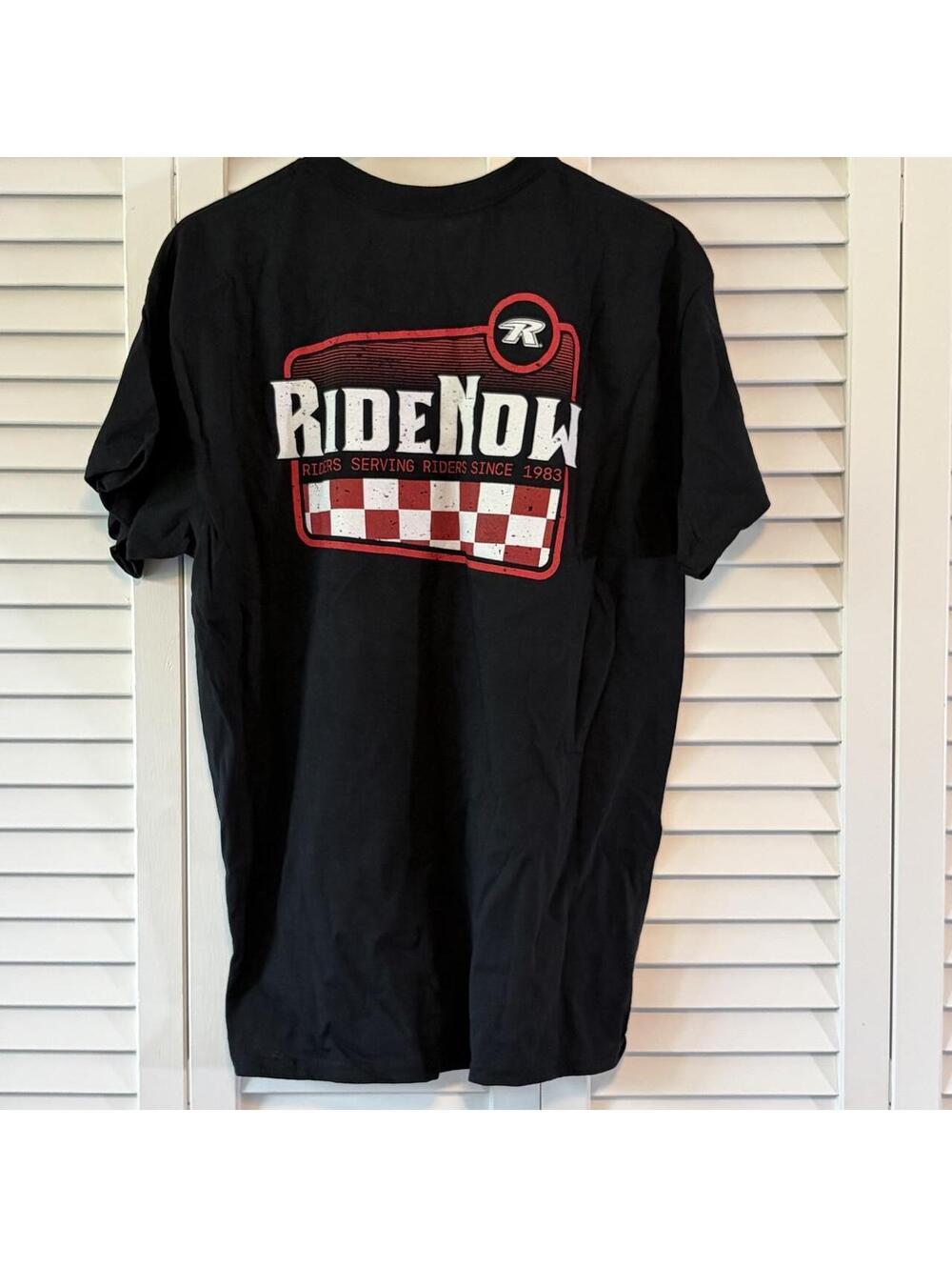 Gildan Men's Black Ride Now T shirt